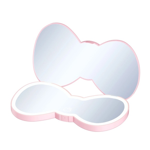 Large Hello Kitty® Bow LED Compact Mirror - Picture 10 of 11